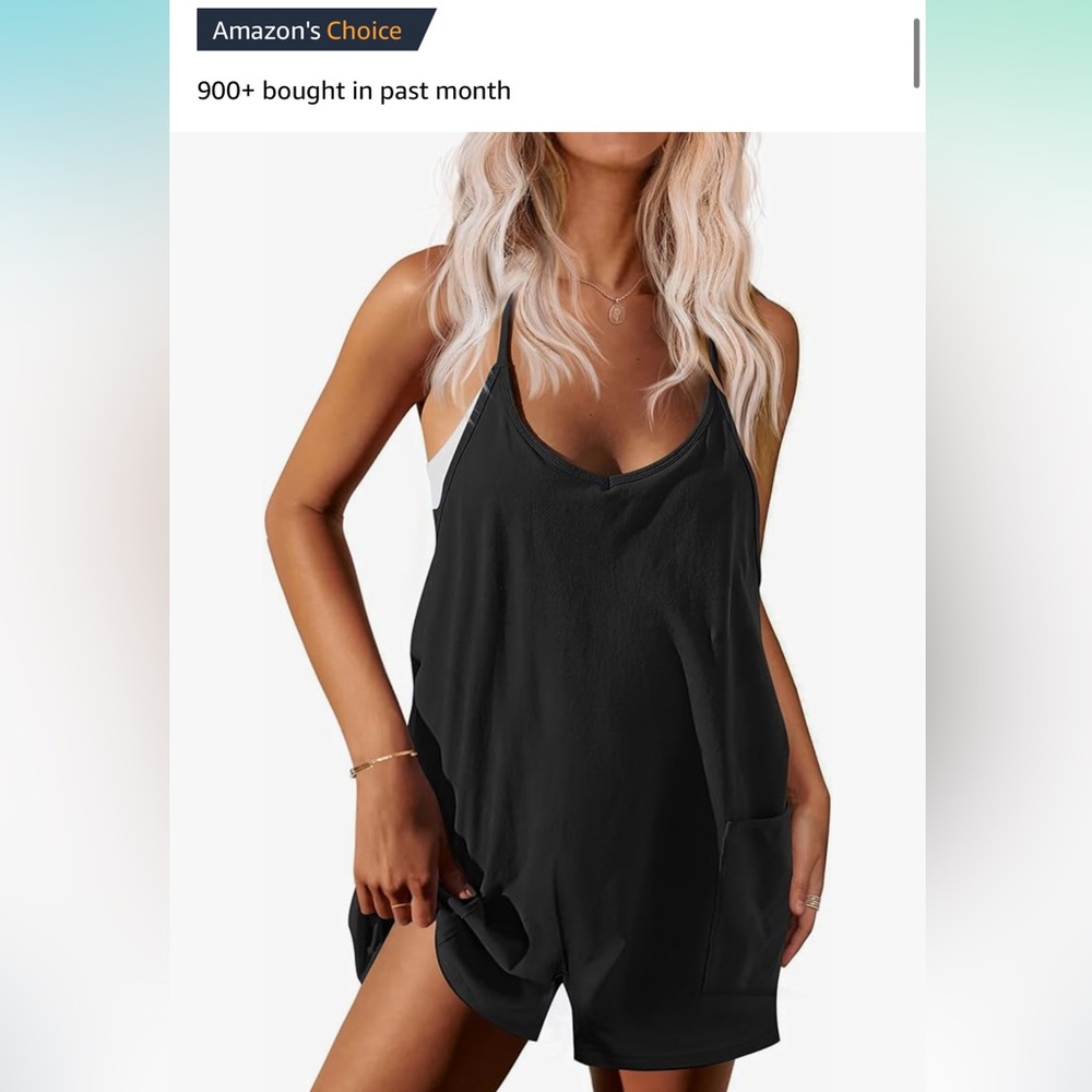 NWT Small Amazon onsie/swim cover up
